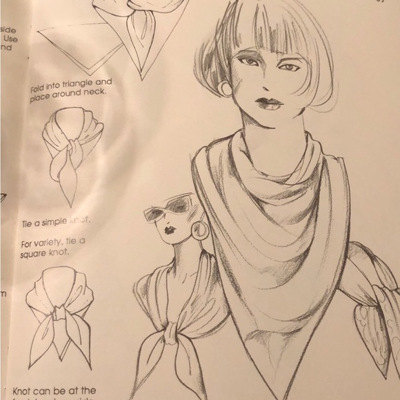 SCARF PARIS FRIENDS GATHERING NICOLE DE BEAUVOIR - Picture 15 of 16